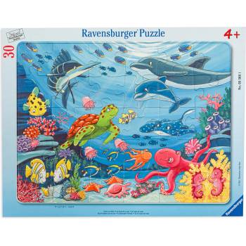 Ravensburger Пъзел Ravensburger от 30 части - Долу в морето (05566)