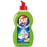 Pur Препарат за миене на съдове Pur Duo Power, ябълка, 450 ml