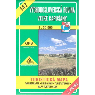Východoslovenská rovina Veľké Kapušany 1:50 000
