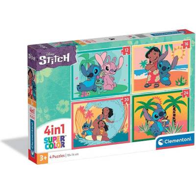 4 в 1 Пъзел Disney Stitch (1012084F)