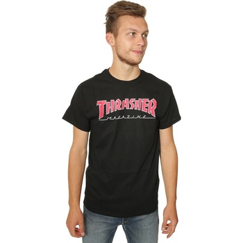 Thrasher Outlined black red