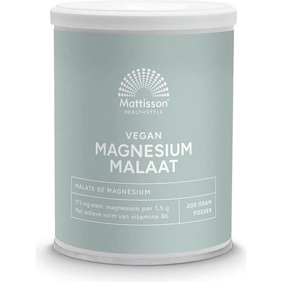 Mattisson Healthstyle Магнезий (малат) 200 g прах | Mattisson Healthstyle (MT2323)