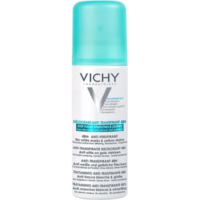 Vichy Deodorant 48h антиперспирант-спрей срещу бели и жълти петна 125ml