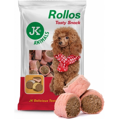 JK ANIMALS Biscuit Rollos šunkový Tasty Snack 500 g