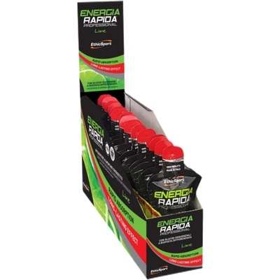 EthicSport ENERGIA RAPIDA PROFESSIONAL | with Caffeine & Electrolytes [15 x 50 мл] Лайм