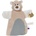NICI Плюшена играчка за ръка 2 в 1 nici - Мече (61856)
