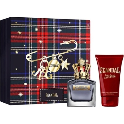 Jean Paul Gaultier Scandal Pour Homme Комплект (EDT 100ml + SG 75ml) за Мъже