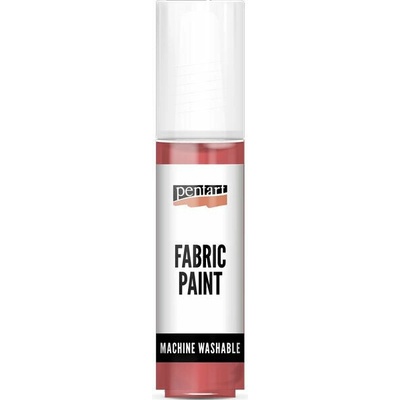 Metalická Pentart farba na textil 20 ml bronzová