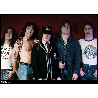 Plakát, Obraz - AC/DC - 70s Group, 84.1 × 59.4 cm