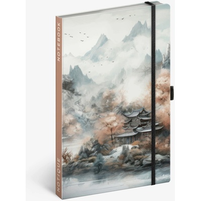 Notique Бележки Япония, с подплата, 13 x 21 см NOTIQUE | Lilav | Home | UNI