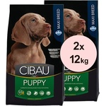 CIBAU Puppy Maxi Breed 2x12 kg