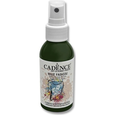 Farba na textil CADENCE YOUR FASHION 100 ml tm.zelená