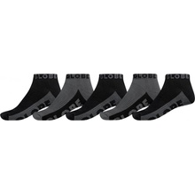 Globe ponožky Crew Sock 5 Pack BlackGrey