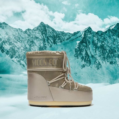 Tecnica Moon Boot Classic Low Glance Platinum