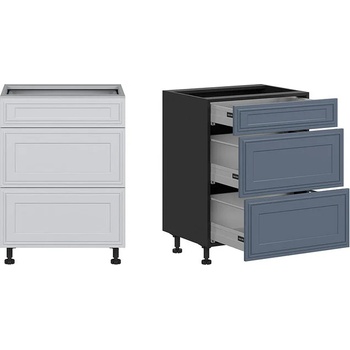 Image 1 of BRW Долен шкаф Verdi - D3S_60/82_2STB/STB (D3S_60/82_2STB/STB)