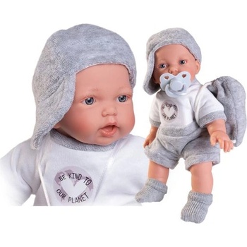Antonio Juan 12321 PETIT - реалистична кукла със звуци и меко текстилно тяло - 27 см