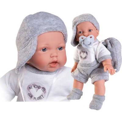 Antonio Juan 12321 PETIT - реалистична кукла със звуци и меко текстилно тяло - 27 см