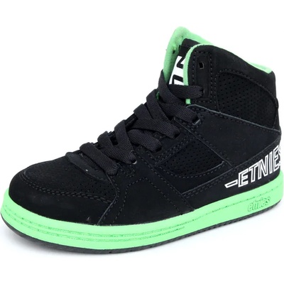 ETNIES детски обувки etnies - деца Оли крал - ЧЕРНО-ЗЕЛЕНО