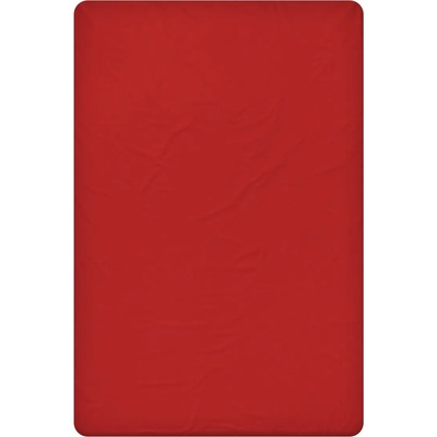 Дилиос Долен чаршаф 240/260 см червен памучен сатен