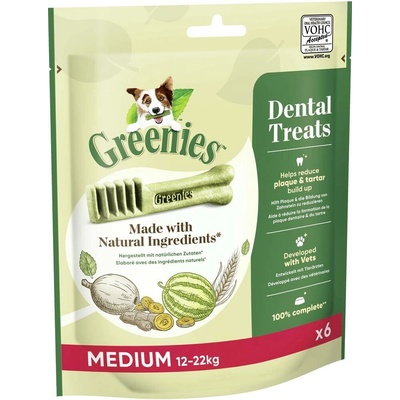 Greenies žuvadlo starostlivosť o zuby Medium 170 g 6 ks