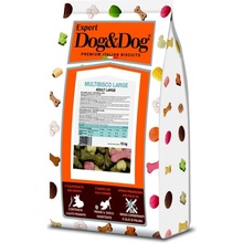 Dog&Dog Expert Multibisco velké sušenky 15 kg