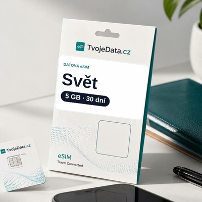 eSIM Regionální 5 GB / 29 dní - Regionální P548U444F