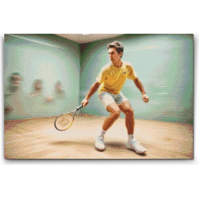 Vymalujsisam.cz Diamantové malování Squash 40 x 60 cm Pouze srolované plátno diamanty Kulaté