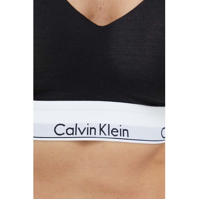 Calvin Klein Underwear Сутиен Calvin Klein Underwear в черно с изчистен дизайн 000QF7060E (000QF7060E.9BYY)