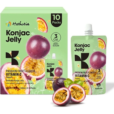 Hethstia Konjac želé Marakuja 10x150 ml