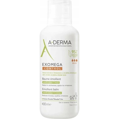 A-Derma Emoliční balzám Exomega Control 400 ml