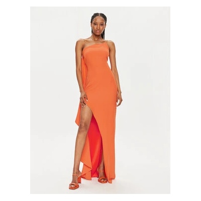 Fracomina Официална рокля FQ24SD3012W47601 Оранжев Slim Fit (FQ24SD3012W47601)