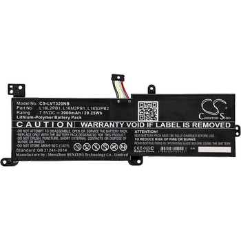 Cameron Sino Батерия за лаптоп LENOVO 130-14AST, IdeaPad 320-15AST, Ideapad 320-17IKB L16C2PB1 LiPo 7.5V 3900mAh CAMERON SINO (LVT320NB)