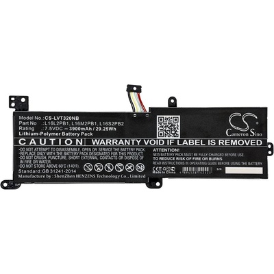 Cameron Sino Батерия за лаптоп LENOVO 130-14AST, IdeaPad 320-15AST, Ideapad 320-17IKB L16C2PB1 LiPo 7.5V 3900mAh CAMERON SINO (LVT320NB)