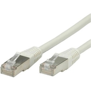 Roline Пач кабел, Roline, FTP, Cat. 5e, 10m, сив (21.99.0110)
