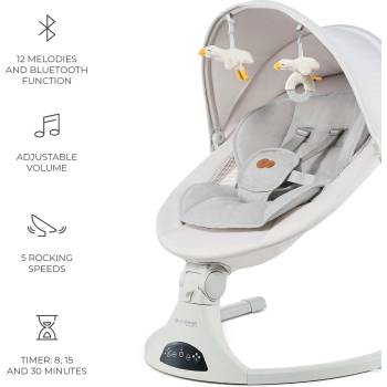 KinderKraft TULSY шезлонг BEIGE (KBTULS00BEG0000)