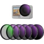 NEEWER CPL + ND Filter Set Compatible with DJI Osmo Action 6 only - ND8/16/32/64/1000 Adjustable circular polarizing filter gray filter - FL-B2 - 10107806 (10107806)