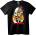 NOONEBRAND Тениска Terrifier Ужас - L, Black