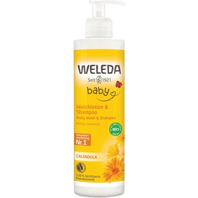Weleda Nechtíkový umývací krém a šampón 400 ml