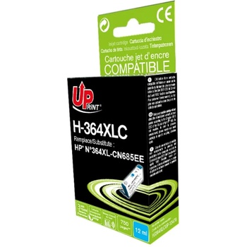 Image 1 of Compatible Мастилница UPRINT CN685 HP No364XL , Cyan (LF-INK-HP-CN685-UP)