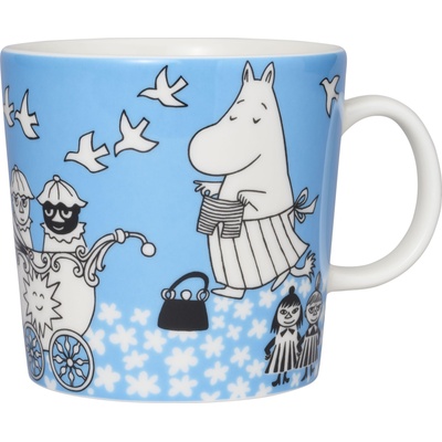 Arabia Чаша халба Arabia Finland Muminki 400 мл небесносиня (1069504)