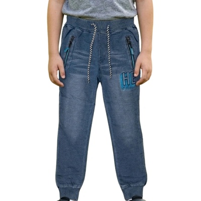 Kugo FK0280 Chlapecké teplákové rifle modré – Zboží Mobilmania