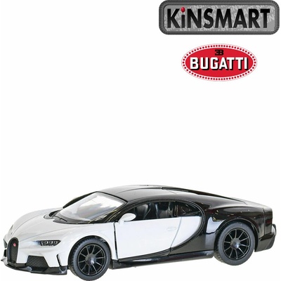 Kinsmart Bugatti Chiron Supersport bílé 1:38