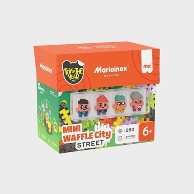 Marioinex MINI Waffle Blocks Street 280 ks