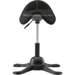 UP UP Saddle Chair Ергономичен офис стол - регулируема височина, черен (TORONTO SCBK) (TORONTO SCBK)