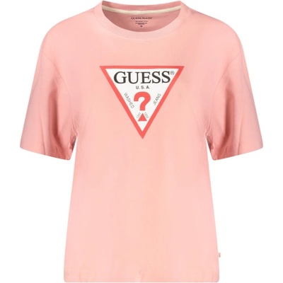Guess jeans Дамска тениска с къс ръкав guess jeans, Размер xs, Цвят Роза (w4yi76k8hm0_rsg682)
