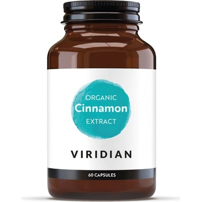 Viridian Cinnamon Extract 60 kapslí