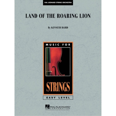 Land of the Roaring Lion noty pre sláčikový súbor a klavír