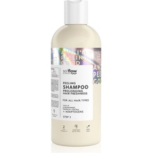 so!flow Peeling Shampoo Prolonging Hair Freshness peelingový šampon pro mastnou pokožku hlavy 400 ml