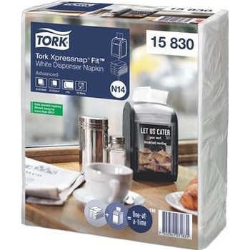 Tork servítky do zásobníka 2V 21,3x16,5cm N14 systém Advanced Xpressnap Fi