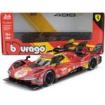BBurago Модели на автомобили и мотоциклети модел 1/24 Ferrari 499P #50 Winner Le Mans 2024 - 1: 24 (délka 15c (TRS7908-4060)